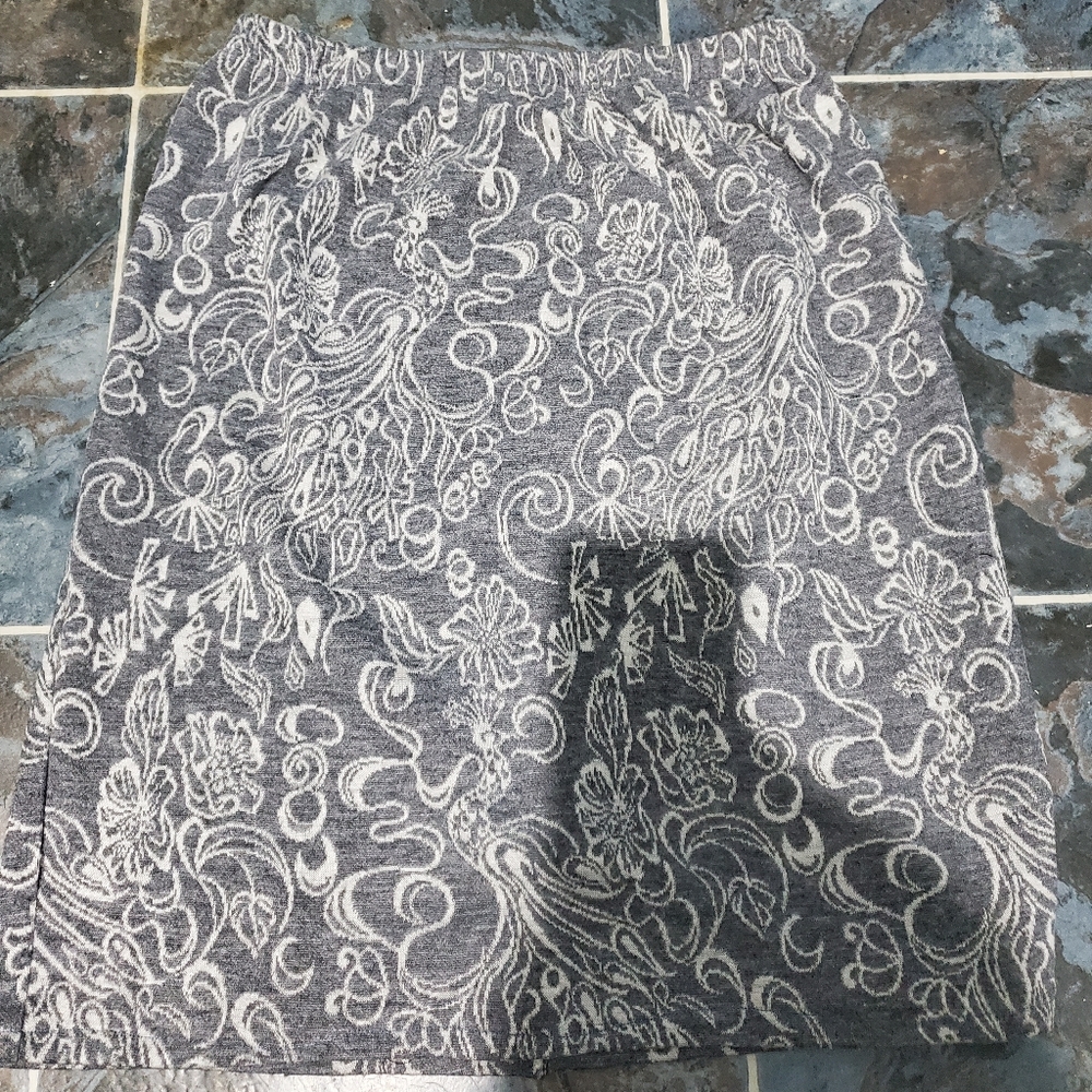 Grey winter skirt